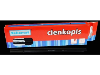 Cienkopis 0.4mm 8316 czarny [opakowanie=10szt]