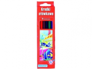 Kredki ołówkowe 6 kol. 6152