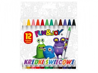 KREDKI ŚWIECOWE 12KOL. FJ2112D