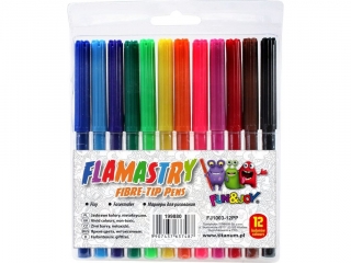FLAMASTRY 12 KOL. FJ1003-12PP