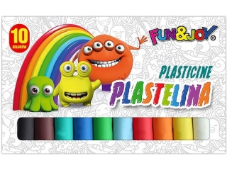PLASTELINA 10 KOL. FUNxJOY