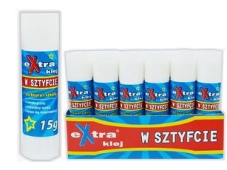 eXtra Klej w sztyfcie 15g 0144 [opakowanie=24szt] (PEK) (PW2)