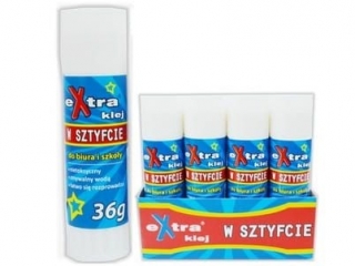 eXtra Klej w sztyfcie 36g 0137 [opakowanie=12szt] (PEK)