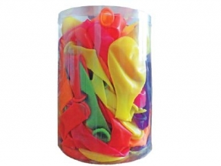 Balon Fluo 100 szt Mix