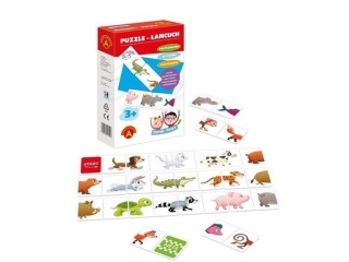 PUZZLE ŁAŃCUCH-ZABAWA I NAUKA