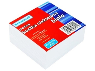 Notes kostka ? 83x83x35mm nieklejona biaa ? 0211