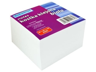Notes kostka ? 85x85x50mm klejona biaa ? 4753