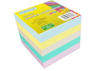 Notes kostka ? 84x84x70mm nieklejona kolor ? 0266