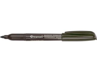 MARKER PERMAN PY1002-GY CZARNY [opakowanie=12szt]