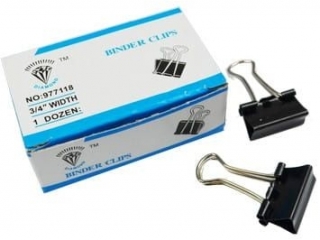 Spinacz clip 19mm 3168 op. 12 szt.