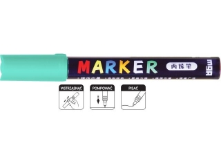 Marker akrylowy 1-2 mm, jasnozielony, MG