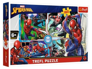 Puzzle "160 - Spider Man na ratunek" / Disney Marvel Spiderman 15357