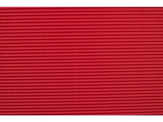 Tektura falista B2 50x70 Czerwona 734 BAMBINO HOBBY