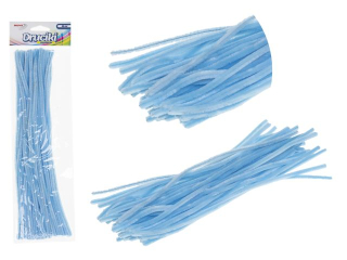 Druciki kreatywne  dugo : 30  cm  ilo : 40 szt kolor: jasny niebieski