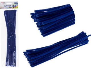 Druciki kreatywne  dugo : 30  cm  ilo : 40 szt kolor: granatowy