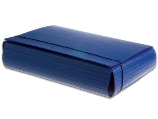 PENMATE TECZKA ŁAMANA A4/8 CM NA GUMKĘ ECOLINE GRANATOWA
