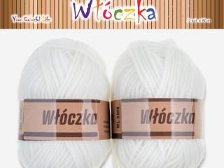 Wczka WL-3308 biaa, d. 50m, op. 2szt.