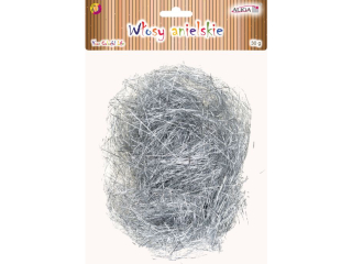 Włosy anielskie WLO-2196 w kolorze srebrnym, op. 30g