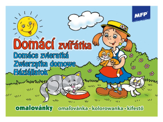 Kolorowanka MFP A5 Zwierztka domowe