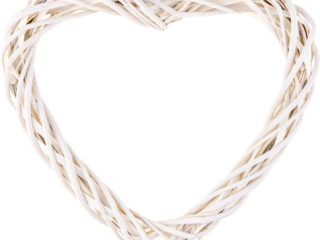 Serce wiklinowe WNS-2172 jasne, rozm. 40cm