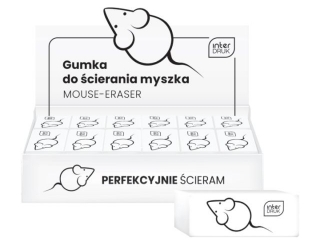 Gumka do cierania MOUSE 36szt. [opakowanie=36szt]