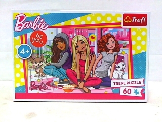 Puzzle "60 Barbie i przyjaciółki" / Mattel, Barbie