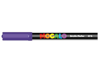 Marker akrylowy Mocalo 1mm fioletowy 533, MG [opakowanie=9szt]