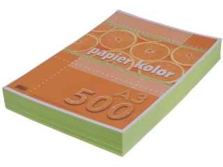 Papier (jk) A3-500 j.zielony