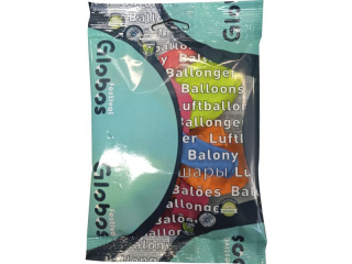 Balony BAL23-20M metal., mix kolorów, rozm. 23cm, op. 20szt.