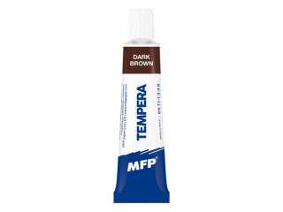 Farba tempera 12ml ciemny brz