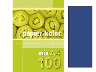 Papier (jk) A4-100 granatowy