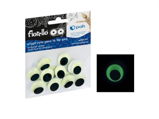 Confetti Fiorello GR-KE15-20F oczka samoprzylepne fluorescencyjne (sz)