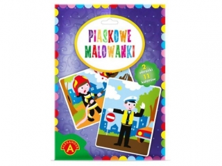 PIASKOWE MALOWANKI-POLICJANT, STRAŻAK
