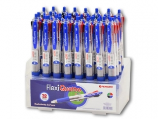 PENMATE DUGOPIS FLEXI QUATTRO CZTEROKOLOROWY W OPAKOWANIU 32 SZT. [opakowanie=32szt]