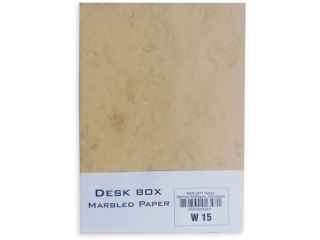 Papier marble 90g w15 A4-100 żółty