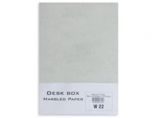 Papier marble 90g w22 A4-100 biały