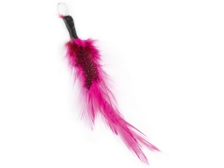 Piórka FIORELLO GR-FE015 czarno-różowe 11-13 cm 3 szt. KWBN24