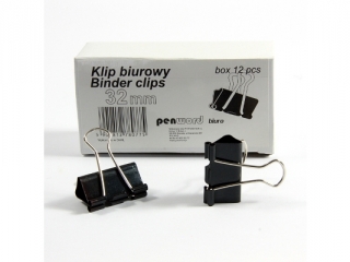 Spinacz binder clip 32mm a12