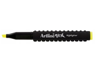 Zakre�lacz ARTLINE STIX klockowy - ��ty [opakowanie=12szt]