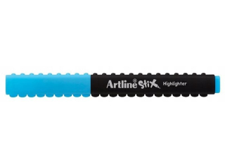 Zakre�lacz ARTLINE STIX klockowy - niebieski [opakowanie=12szt]