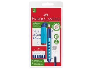 PIÓRO WIECZNE SCRIBOLINO DLA PRAWORĘCZNY CH + 6 NABOI BLISTER FABER-CASTELL