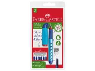 PIRO WIECZNE SCRIBOLINO DLA LEWORCZNYC H + 6 NABOI BLISTER FABER-CASTELL