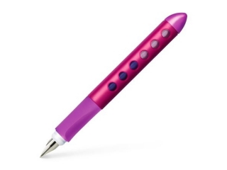 PIÓRO WIECZNE SCRIBOLINO DLA PRAWORĘCZNY CH MALINOWO-JAGODOWE W ETUI FABER-CASTELL