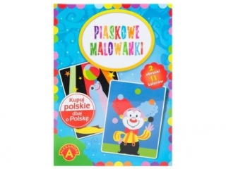 PIASKOWE MALOWANKI-FOKA/KLAUN