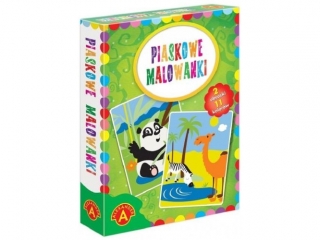 PIASKOWE MALOWANKI-PANDA/WIELBŁĄD