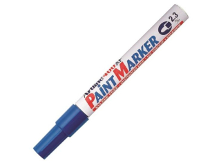 Marker olejowy ARTLINE ko�c�wka okr�g�a 2, 3mm - niebieski [opakowanie=12szt]