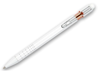 PENMATE DUGOPIS METALOWY WHITE TOUCH POMARACZOWY W OPAKOWANIU 50 SZT. [opakowanie=50szt]