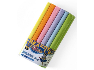 Krepina MINI 25x250 cm 90 GRAM 6 szt. mix pastelowy PAS-8103