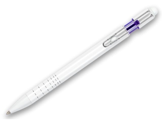 PENMATE DUGOPIS METALOWY WHITE TOUCH FIOLETOWY W OPAKOWANIU 50 SZT. [opakowanie=50szt]