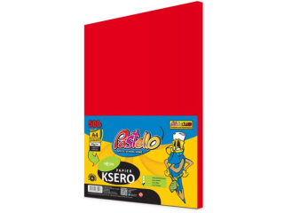Papier ksero A4 80 gr NEONOWY 500 arkuszy IT350 CZERWONY PAS-5402